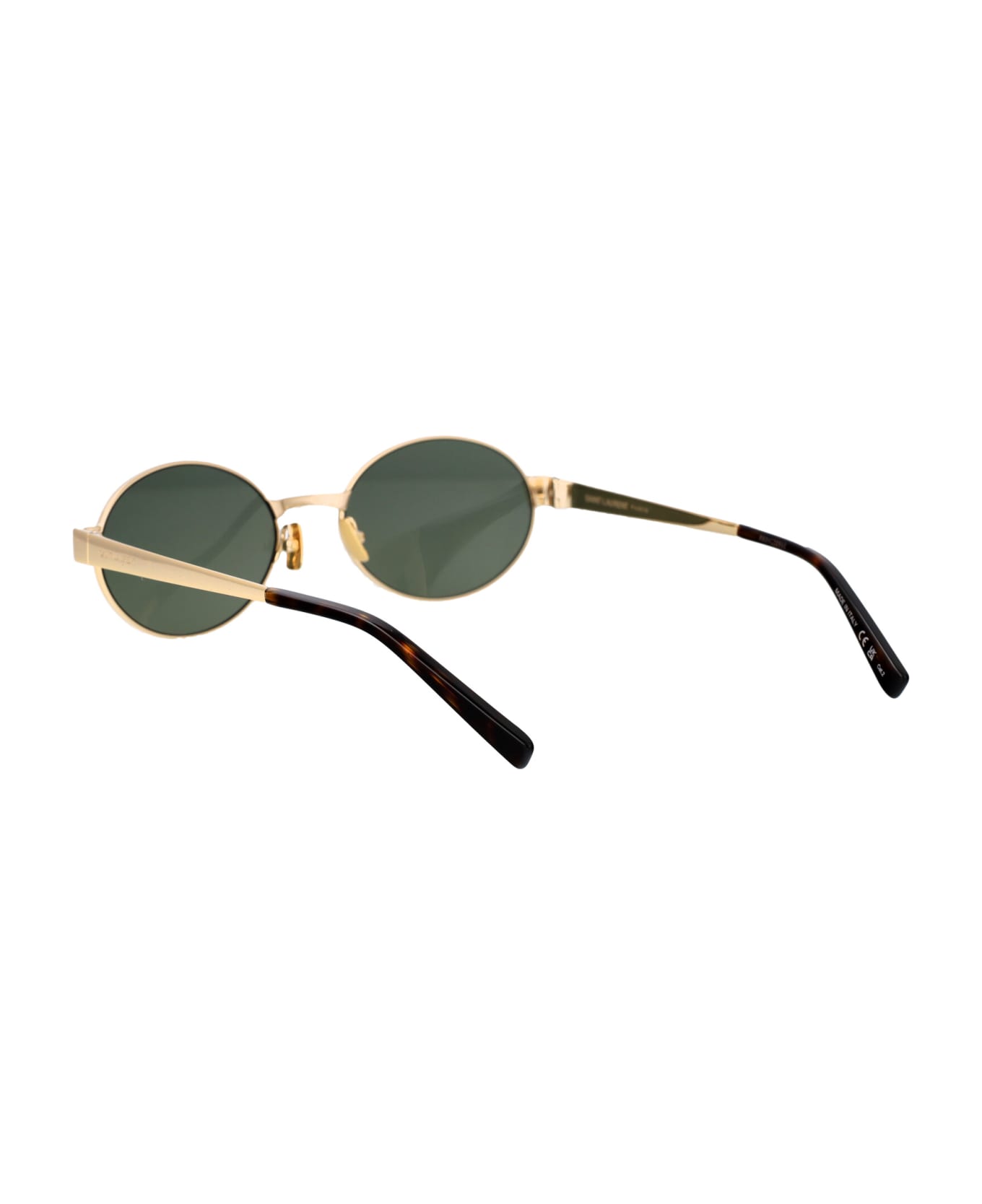 Saint Laurent Eyewear Sl 692 Sunglasses - 003 GOLD GOLD GREEN