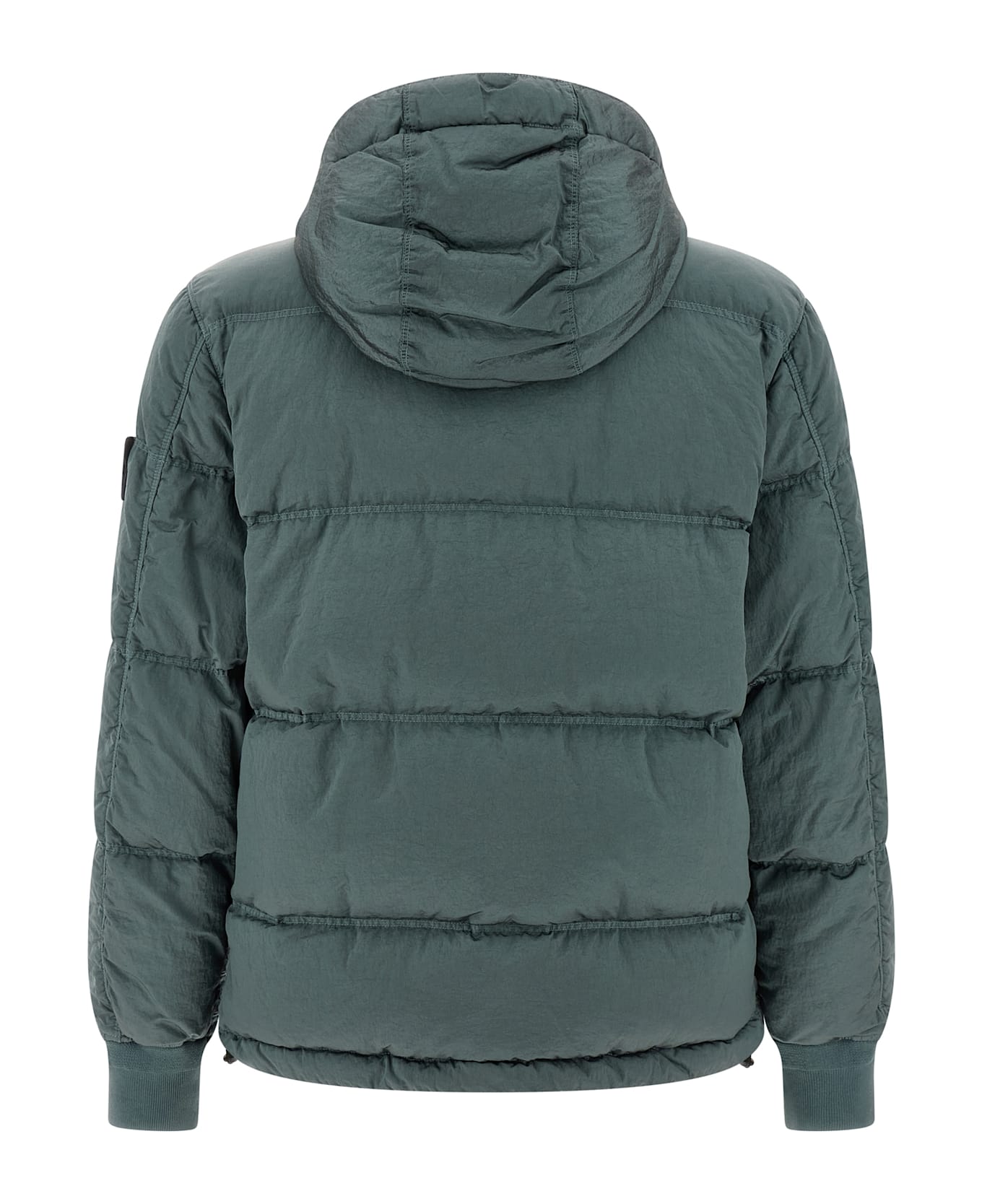 Stone Island Metal Nylon Down Jacket - Green