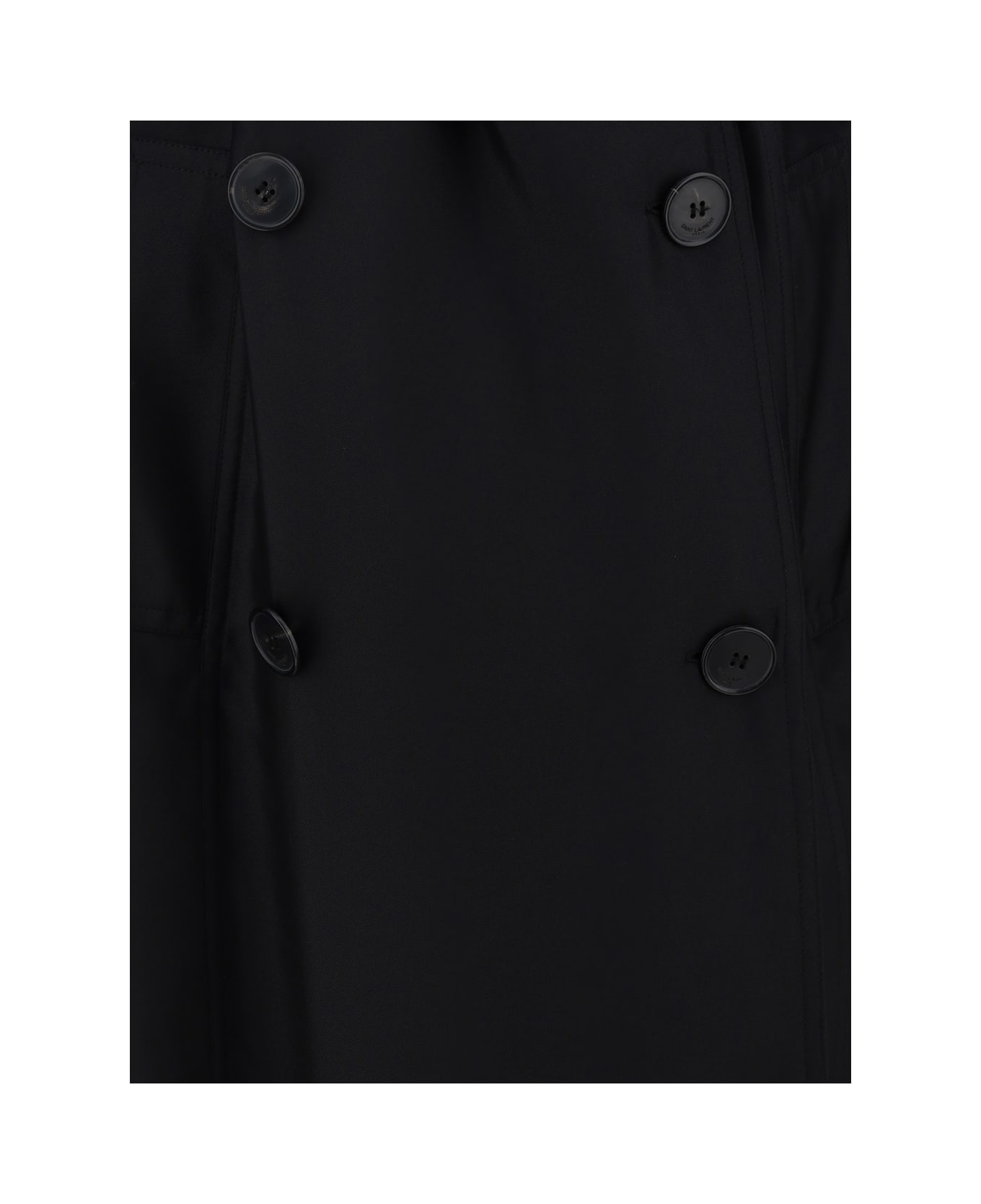 Saint Laurent Trench Coat - Noir