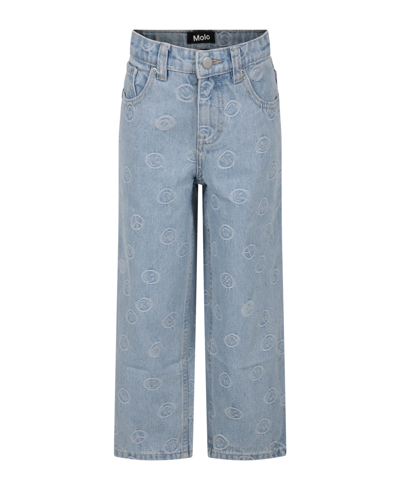 Molo Aiden Jeans For Kids - Denim