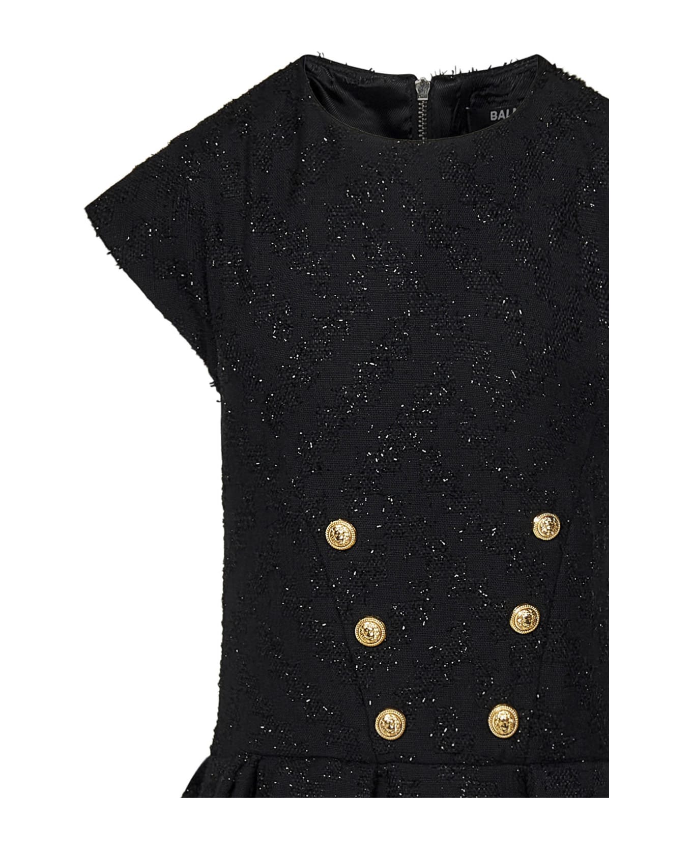 Balmain Paris Kids Dress - Black