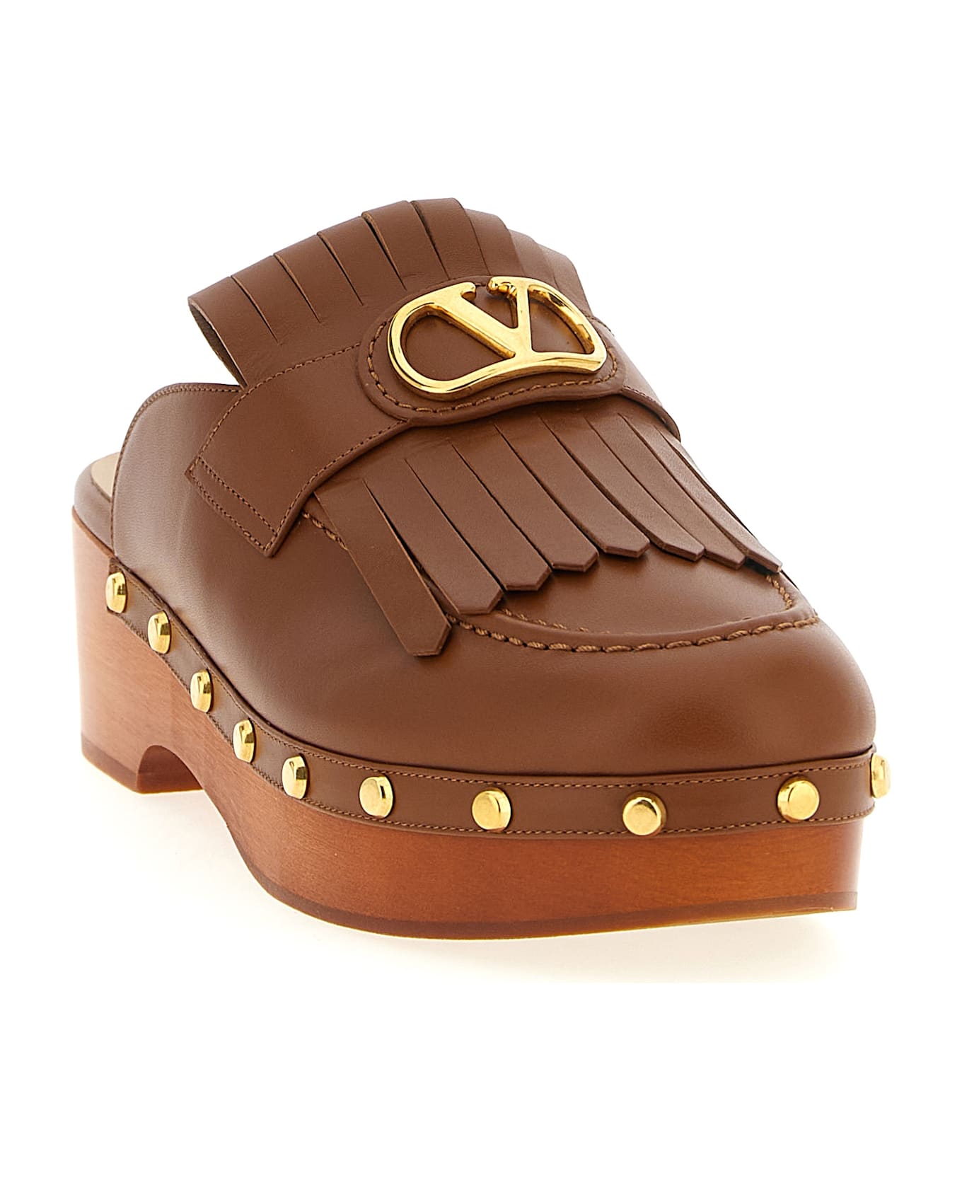 Valentino Garavani 
vlogo Signature
 Clogs - Brown