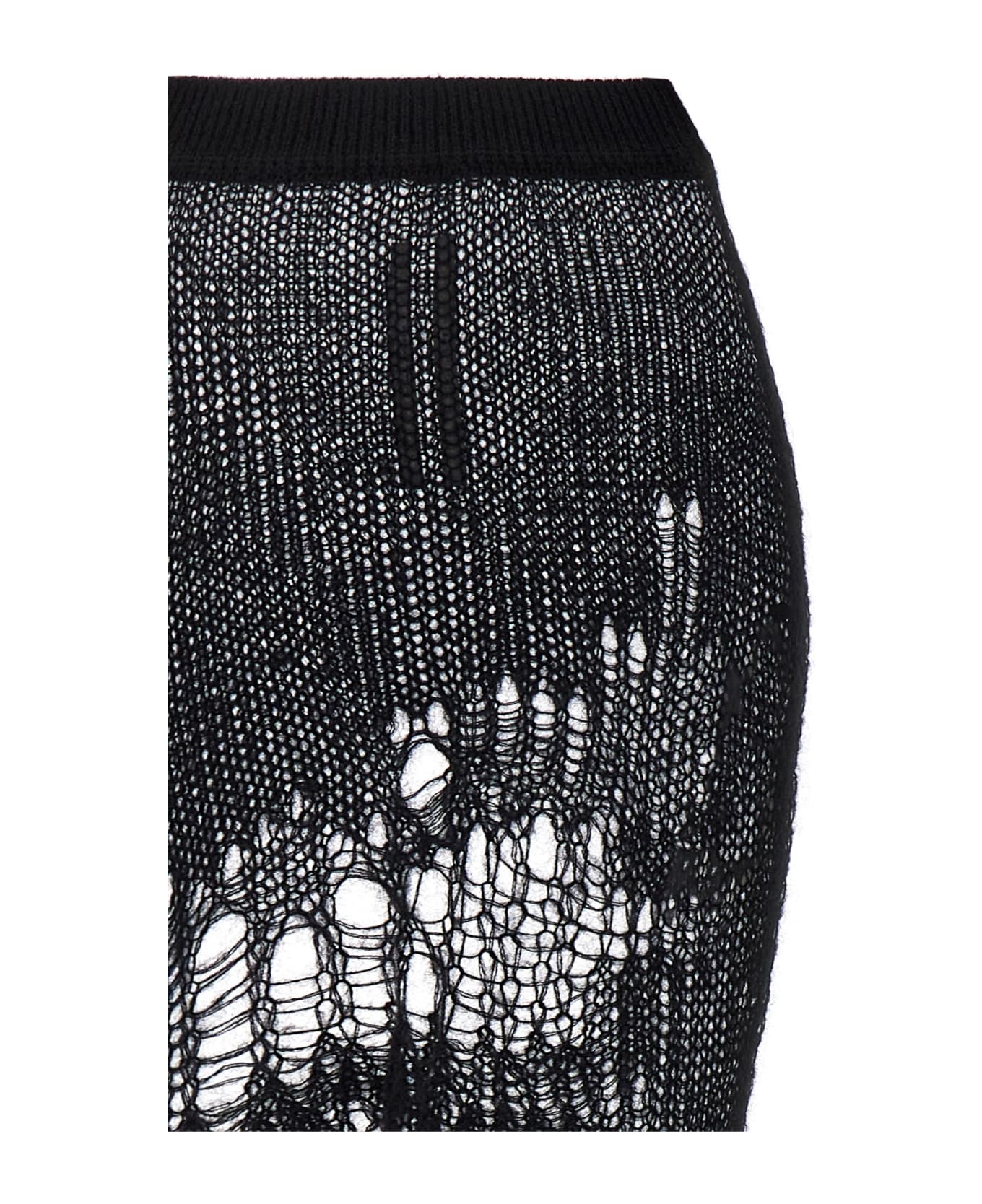 Rick Owens 
spider Ziggy
 Skirt - Black  