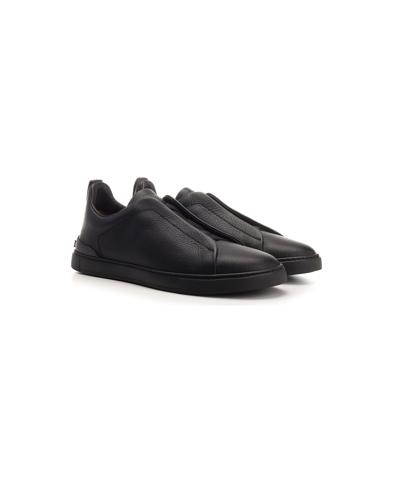 Zegna Low Top 
triple Stitch
 Sneakers - NEE