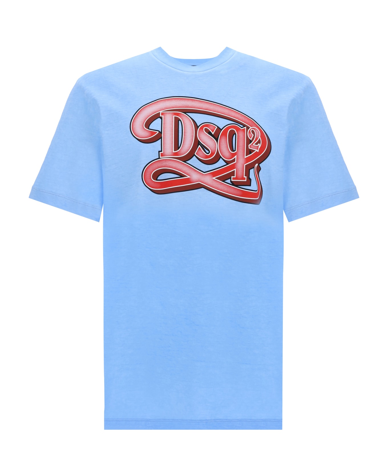 Dsquared2 T-shirt - Light Blue シャツ