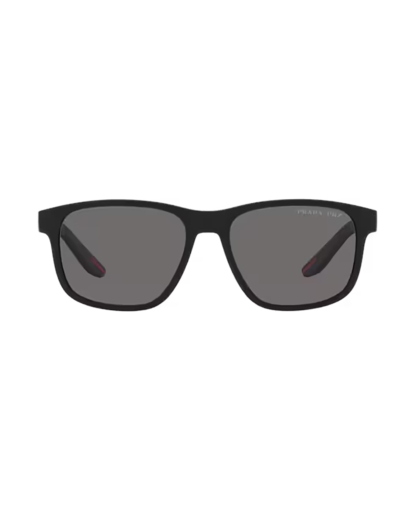 Prada Linea Rossa Ps 06ys Black Rubber Sunglasses - Black Rubber