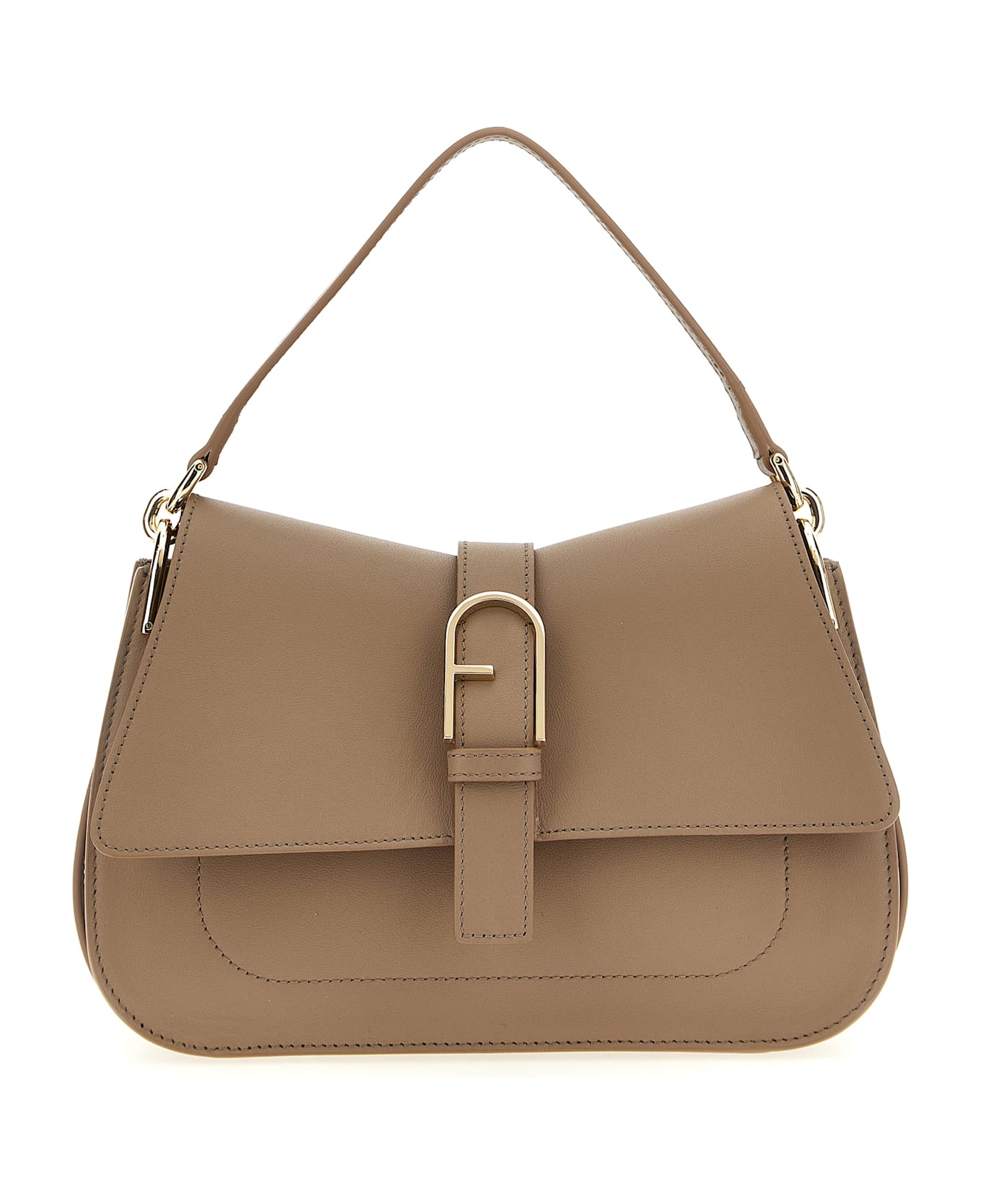 Furla 'furla Flow' Handbag - Gray