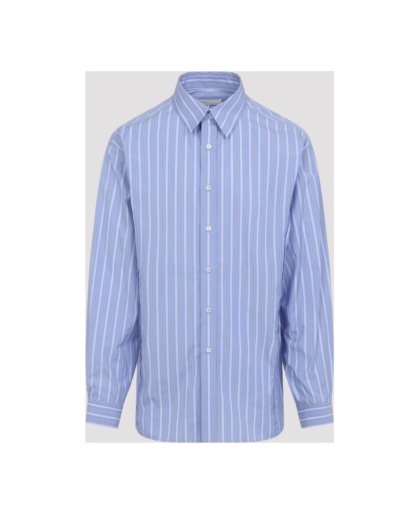 Maison Margiela Ls Shirt - F Blue Stripe
