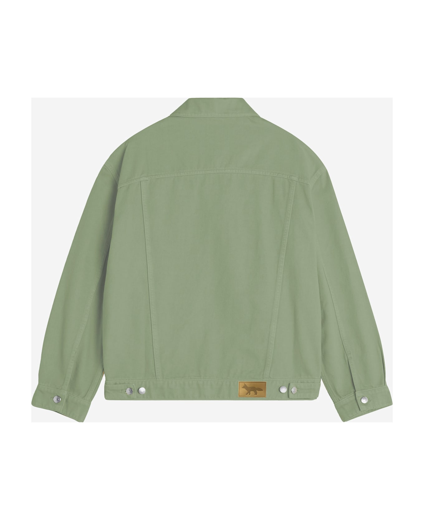 Maison Kitsuné Trucker Jacket - Turf Green