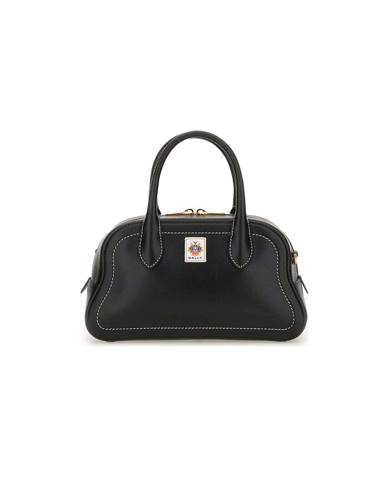 Bally Top Handle Tote Bag - BLACK