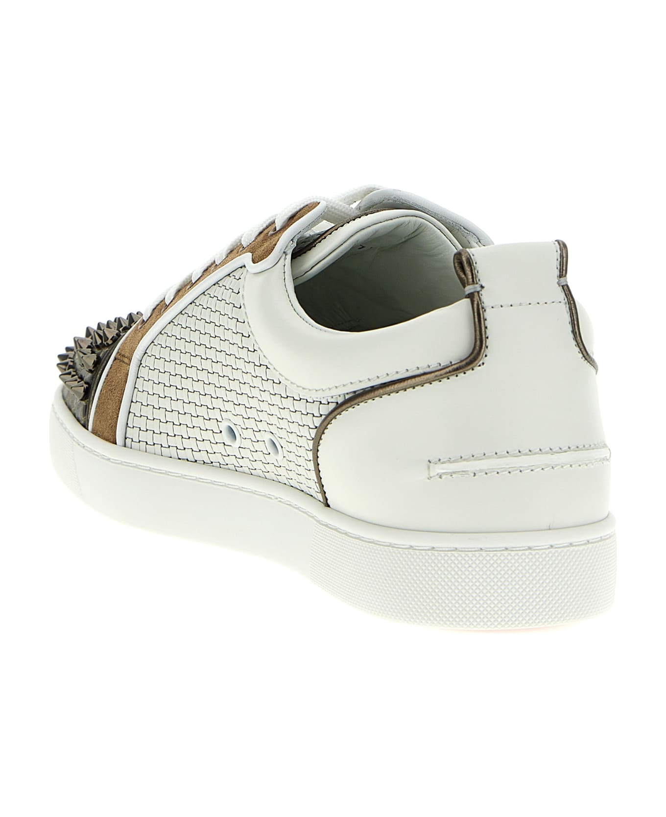 Christian Louboutin 'louis Junior Spikes' Sneakers - Multicolor