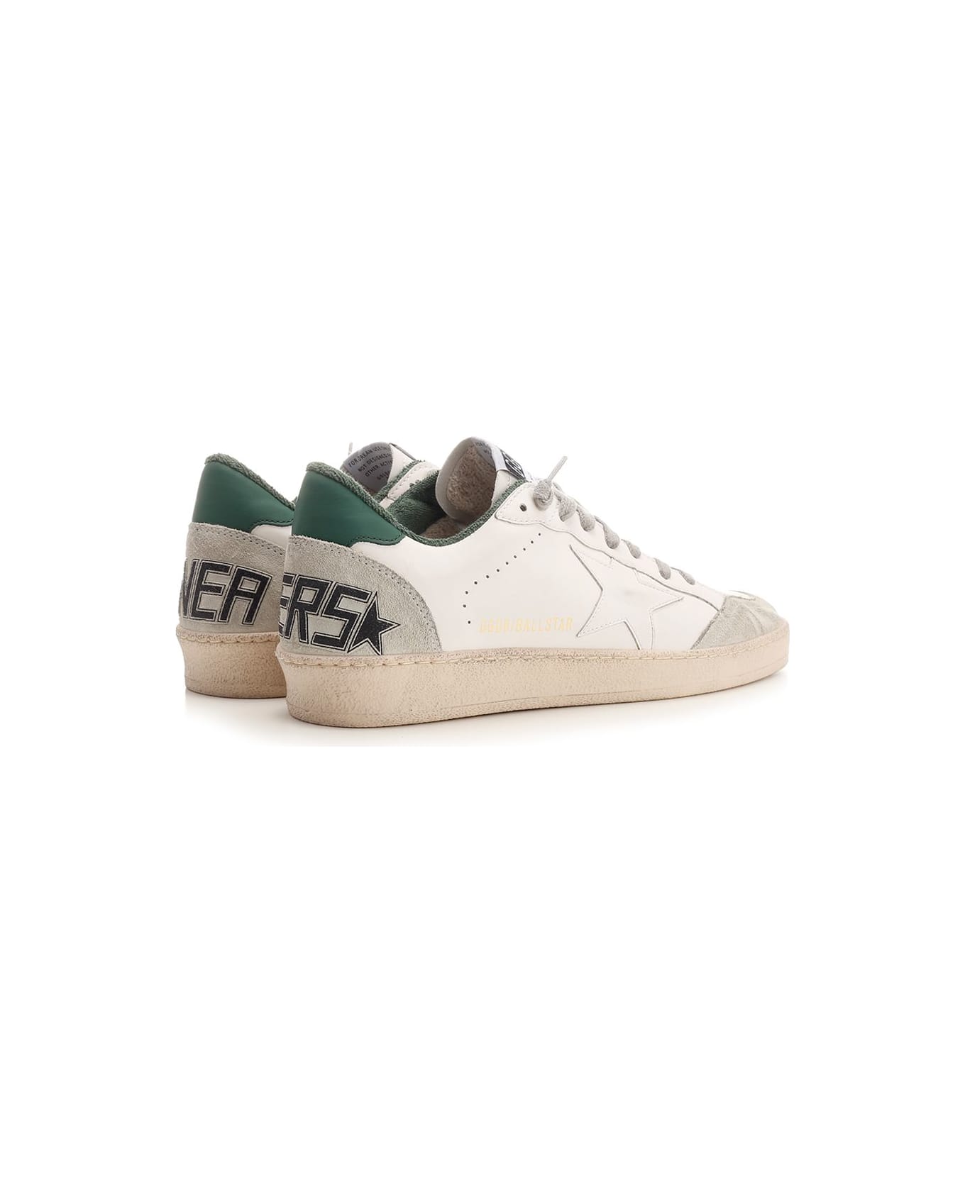 Golden Goose 
ball Star
 Sneakers - WHITE/ICE/GREEN