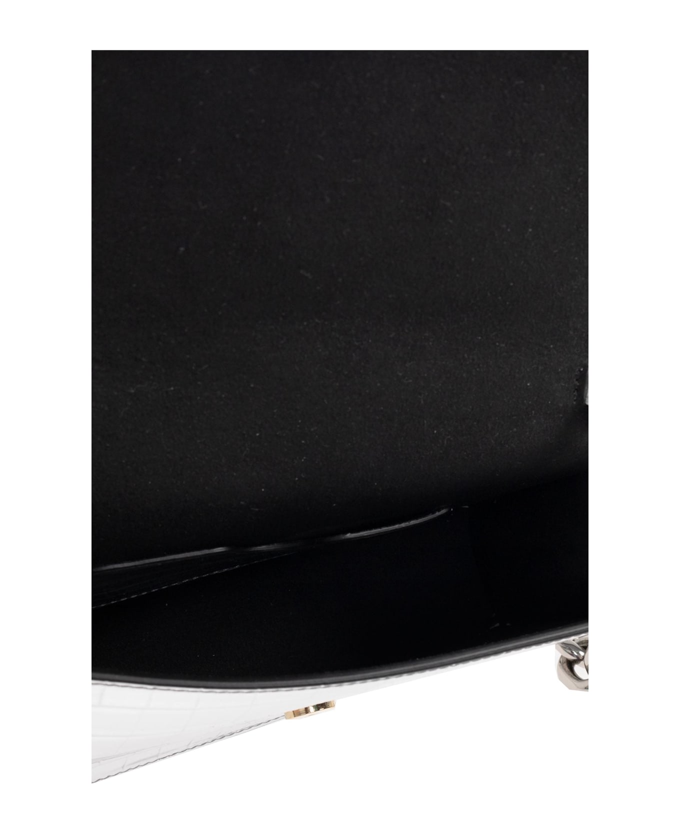 Alexander McQueen Shoulder Bag `small Skull` - SILVER