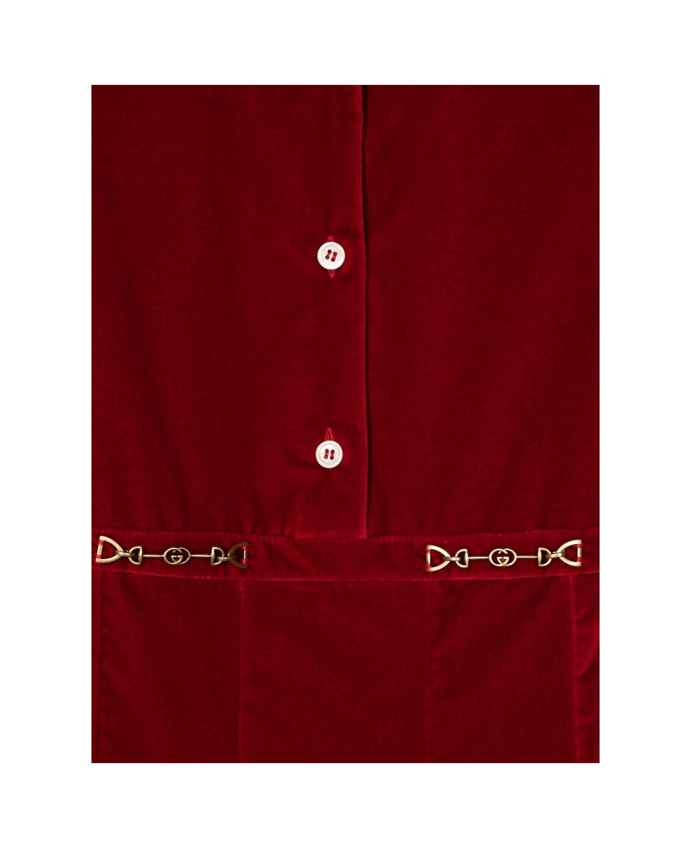 Gucci Kids Dresses Red - Red