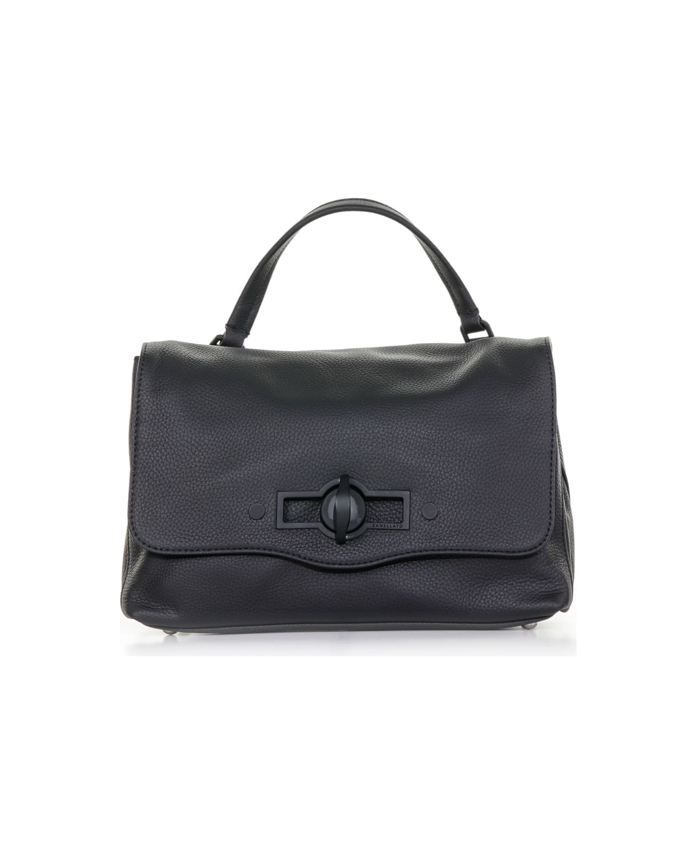 Zanellato Postina Pura 2.1 Bag In Leather - ETNA NERO