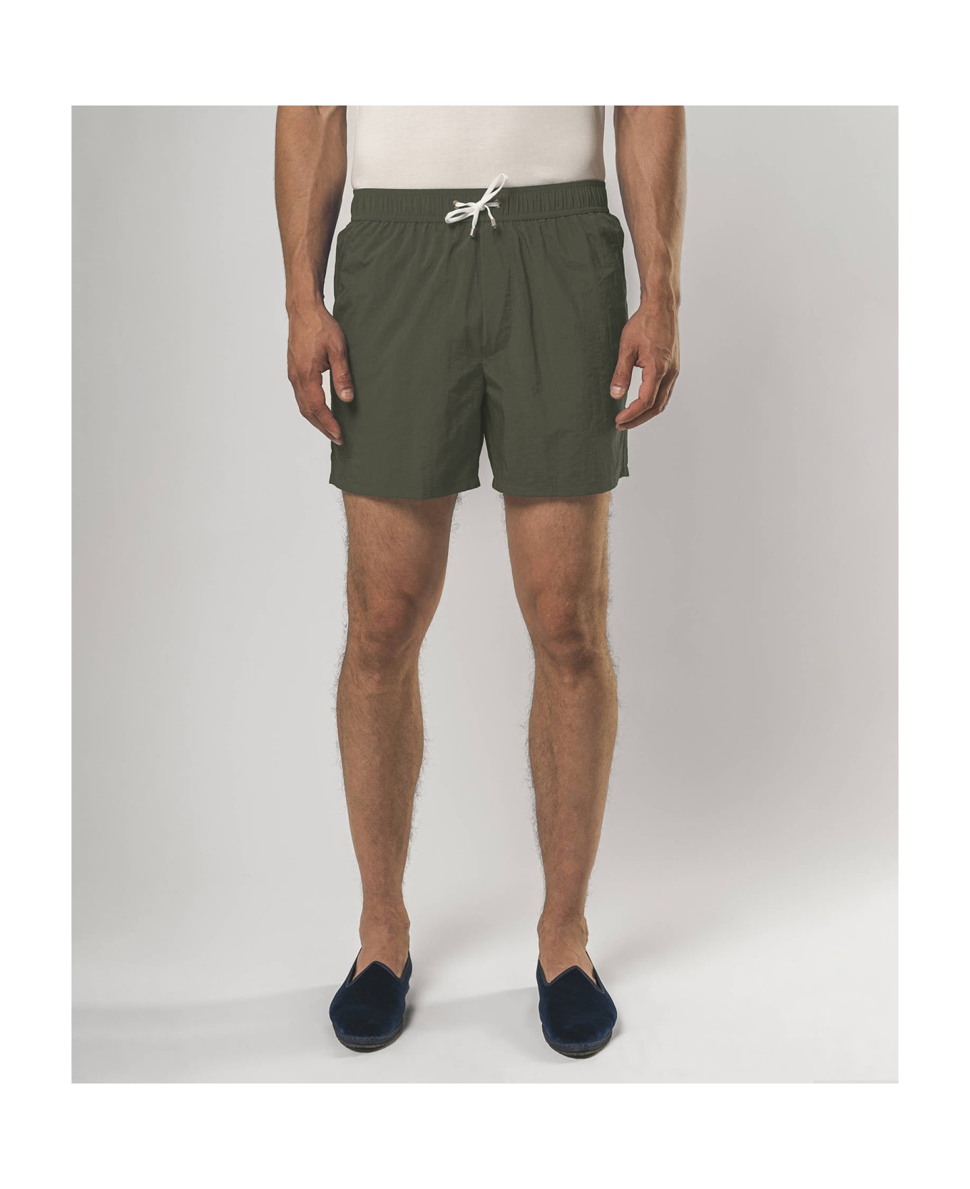 Larusmiani Swim Shorts Dorji Mare Swimming Trunks - Olive