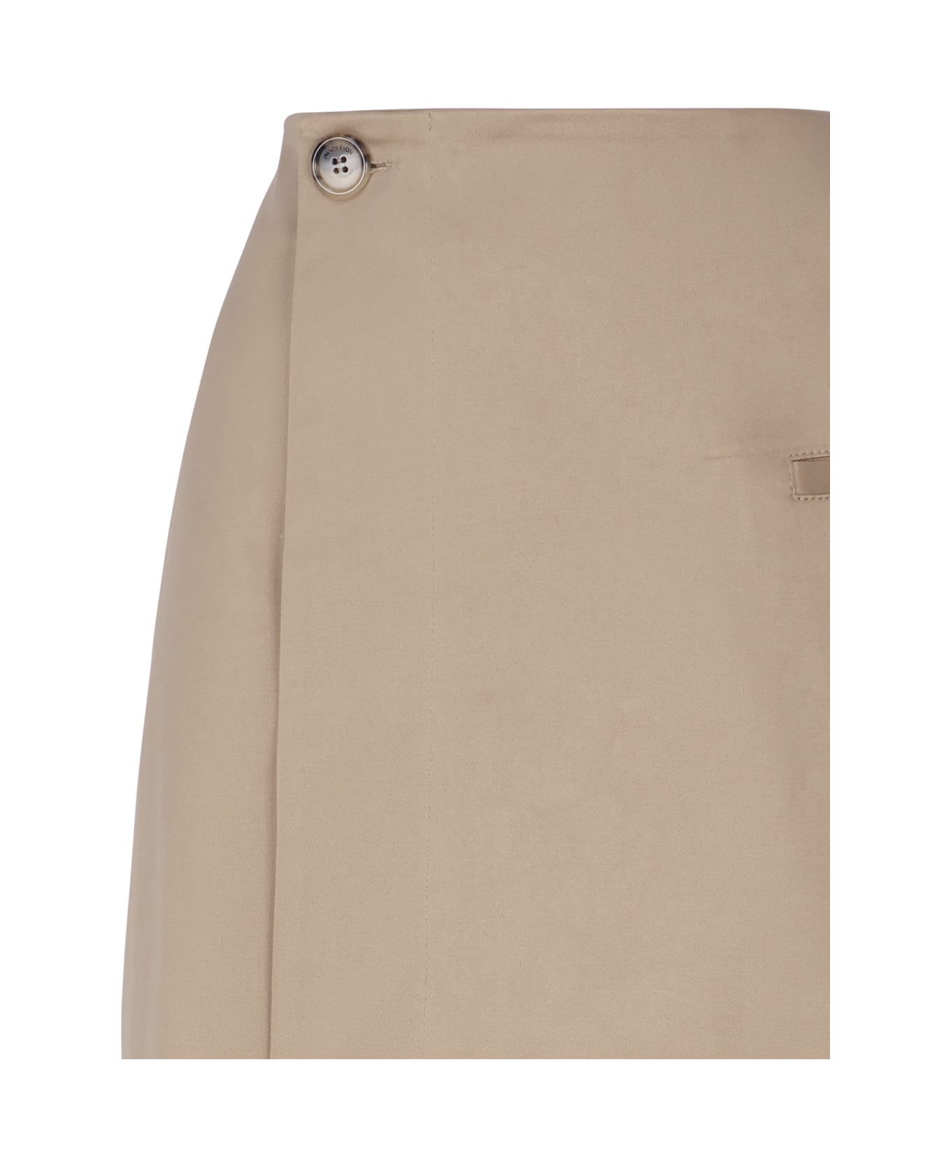 J.W. Anderson High-waisted Flared Skirt - Beige スカート
