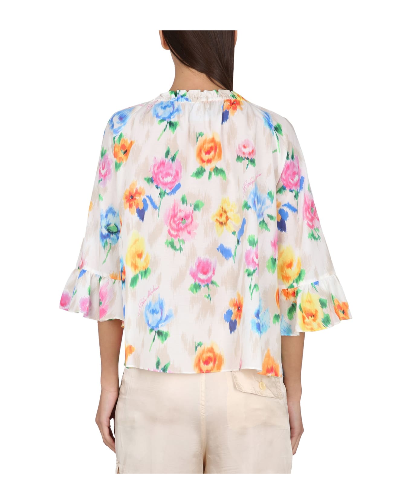 Boutique Moschino Flower Chine' Blouse - MULTICOLOR