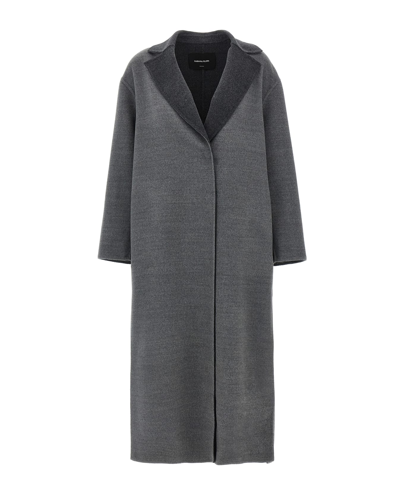 Fabiana Filippi Dressing Gown Coat - Gray