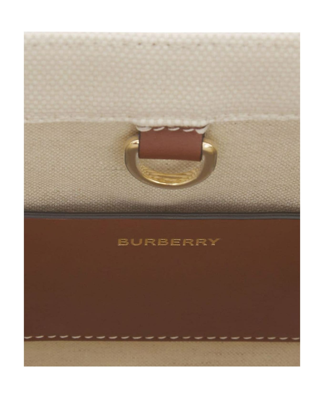 Burberry Ll Mn Pocket Dtl Tote Ll6 Womens Bags - Natural Tan