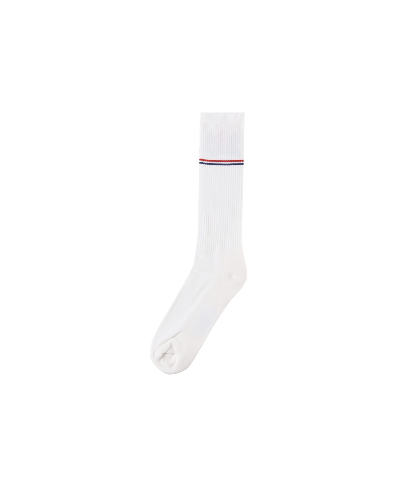 Autry Socks With Logo - bianco