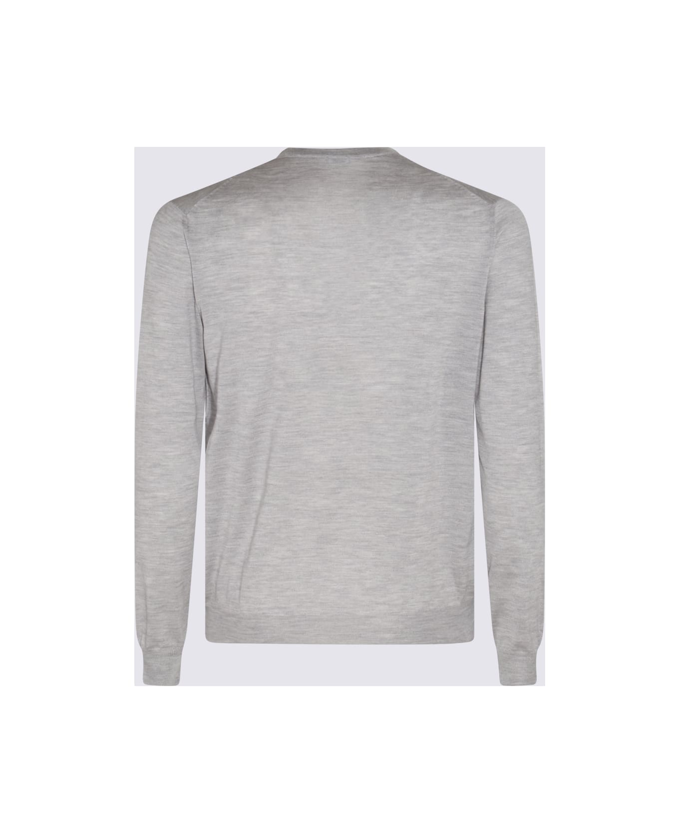Malo Grey Wool Knitwear - Grey