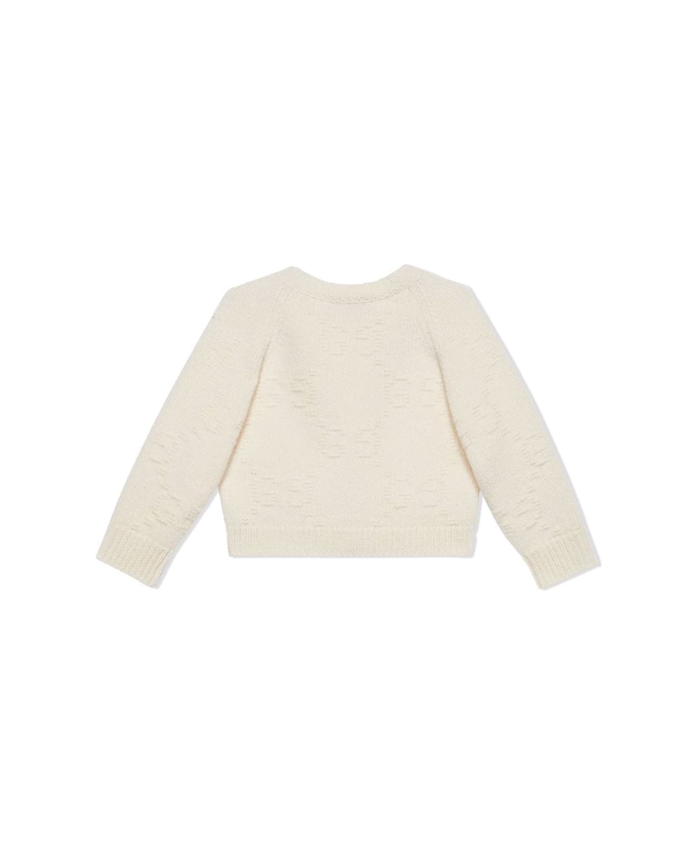 Gucci Kids Sweaters Cream - Cream