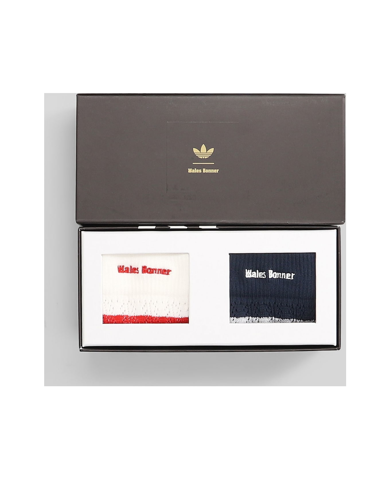 Adidas Originals by Wales Bonner Cro Hi Sock Socks In White Cotton - white