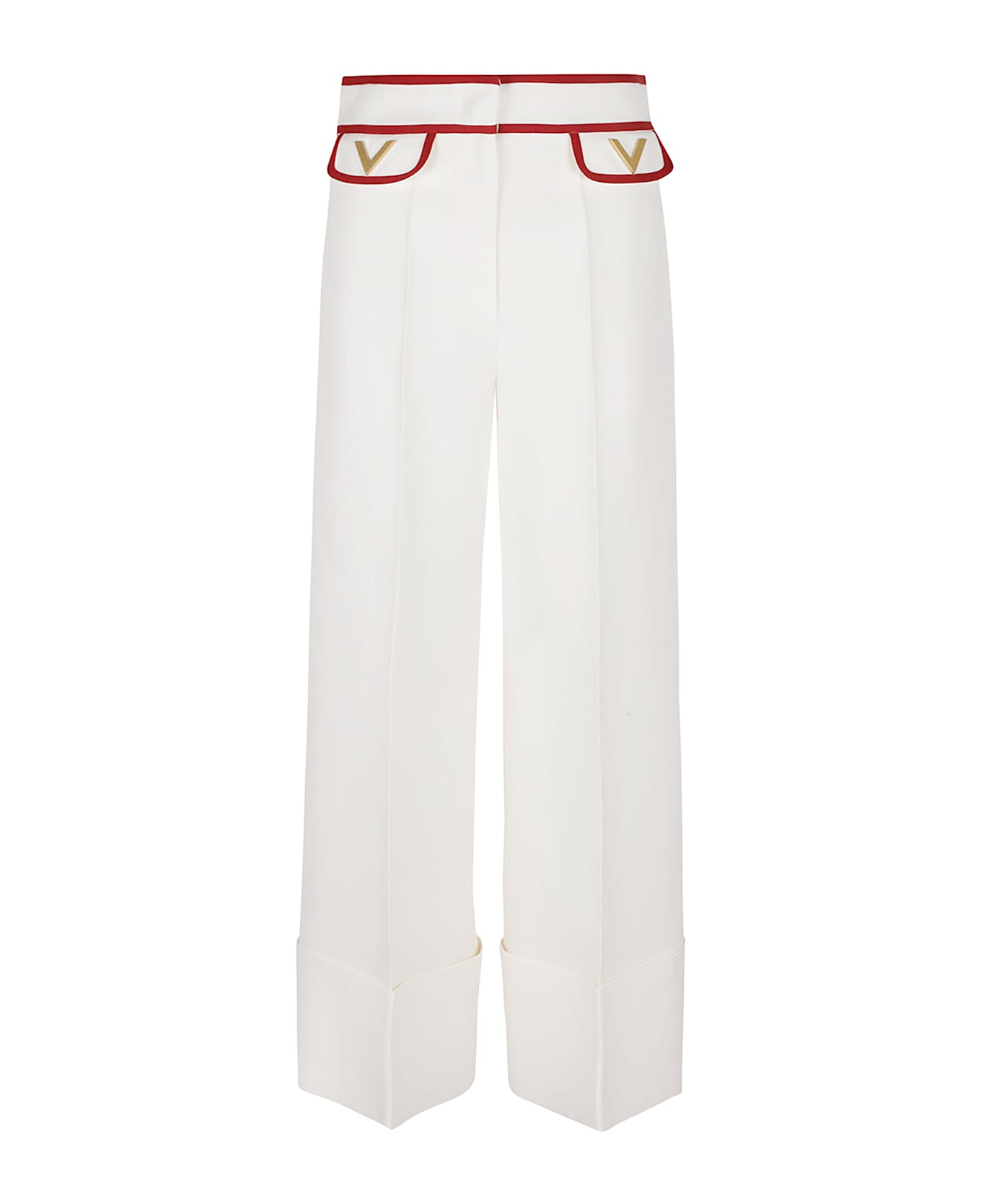 Valentino Garavani Pantalone | Solid | Crepe Couture - Avorio