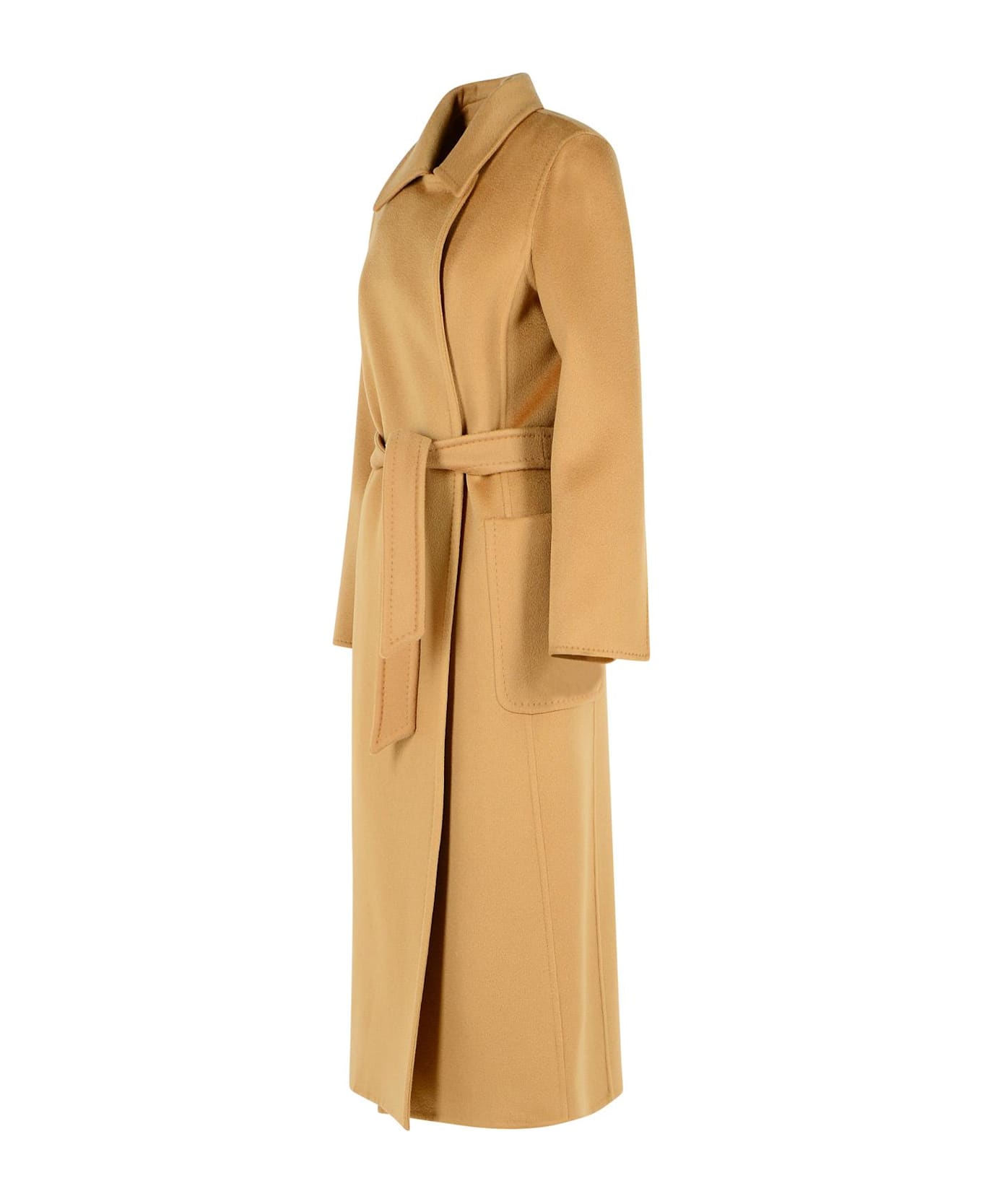 Max Mara 
artur
 Beige Cashmere Coat - Beige