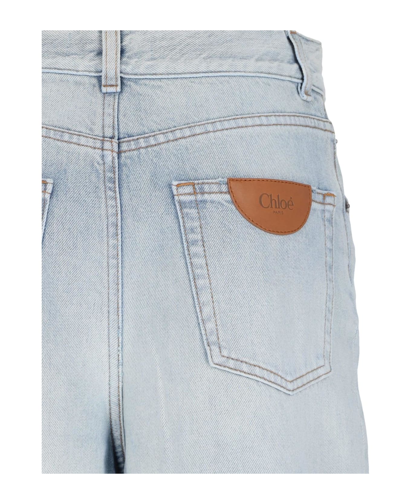 Chloé Flared Leg Jeans - Denim