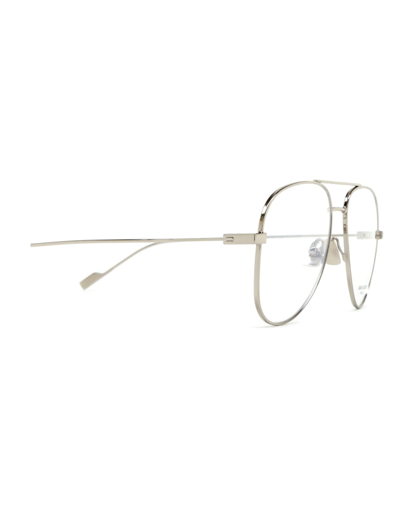 Saint Laurent Eyewear Classic 11 Ysl Silver Glasses - Silver アイウェア