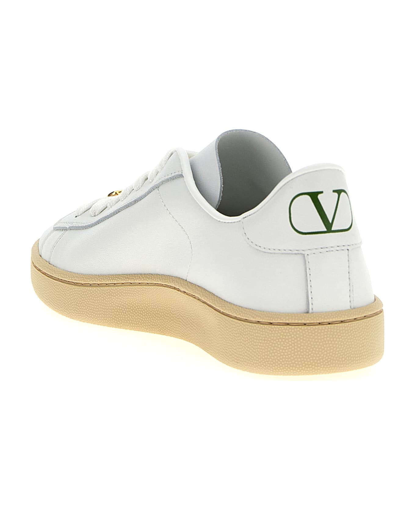 Valentino Garavani 'royco' Sneakers - BIANCO/GREEN	BRIAR/BIANCO