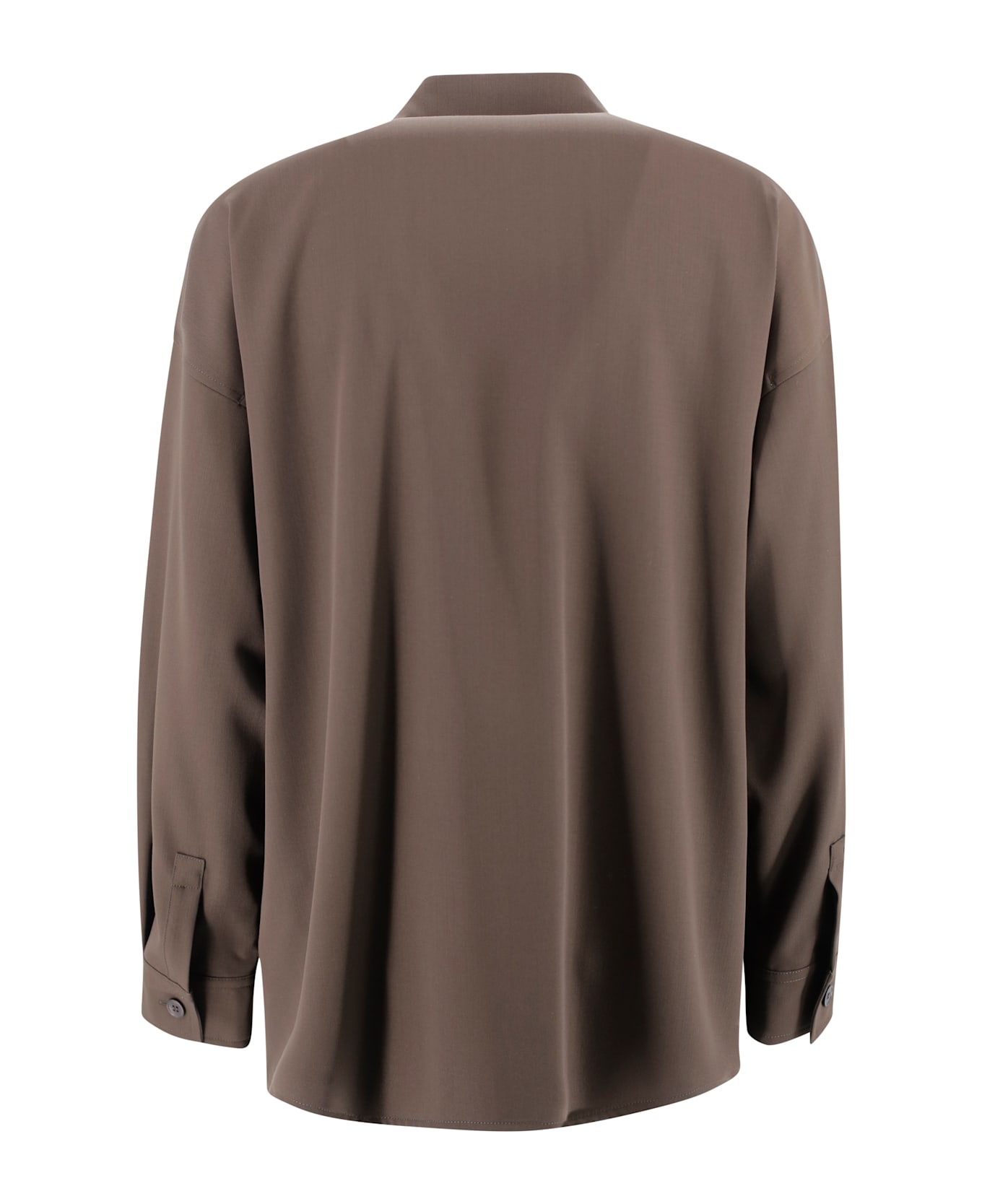 Weekend Max Mara Wool Shirt - Brown