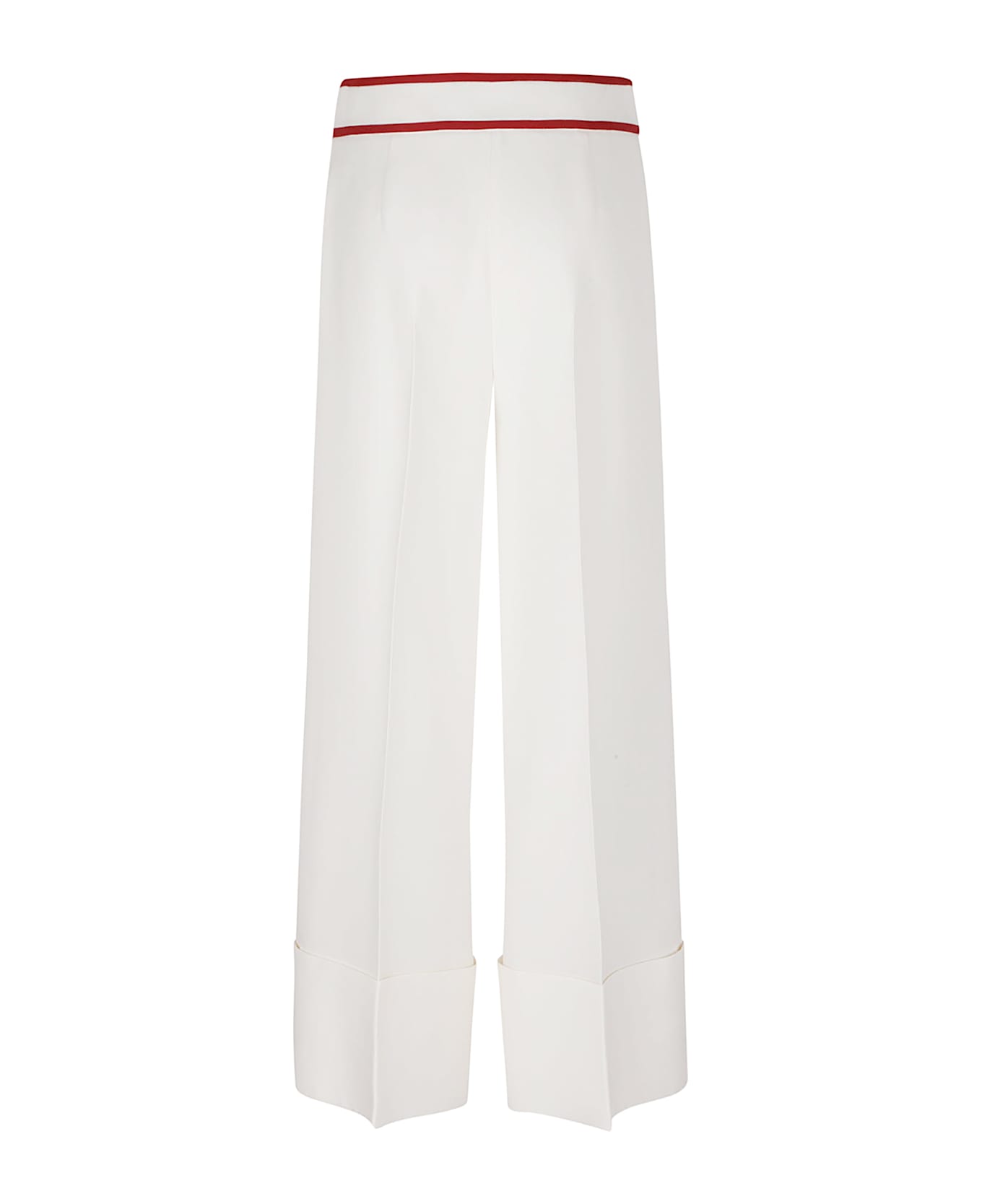 Valentino Garavani Pantalone | Solid | Crepe Couture - Avorio