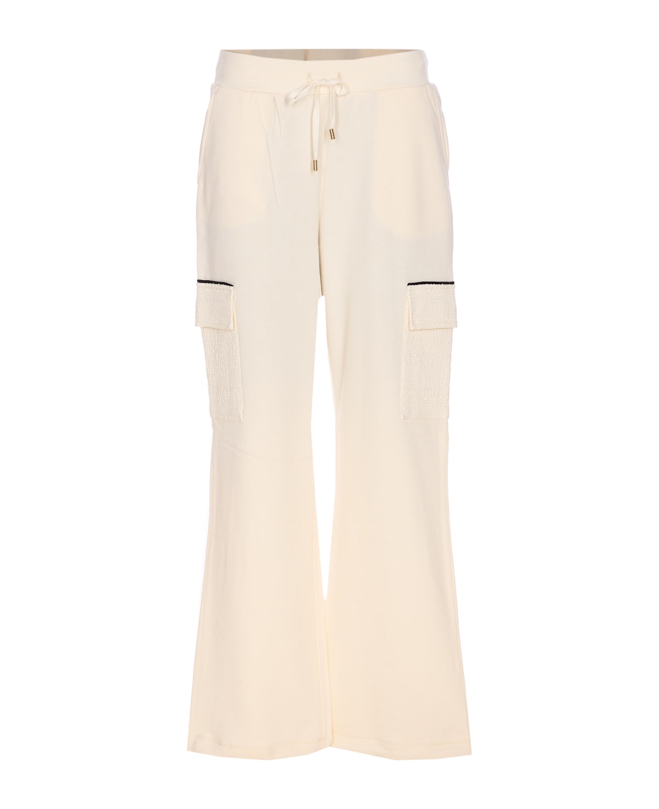 Liu-Jo Cargo Pants - White