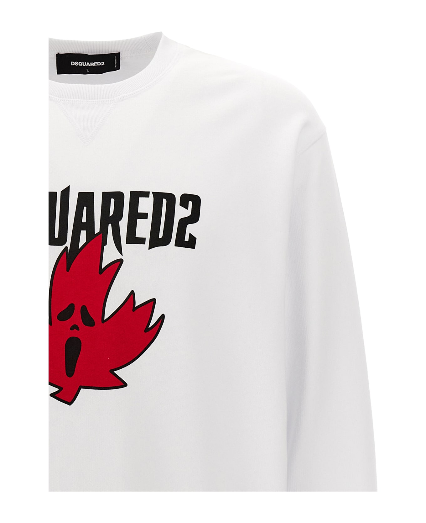 【DSQUARED2 】64 Print Sweatshirt スウェットシャツ ロゴ DSQUARED2 64 Logo Sweatshirt, Black – OZNICO