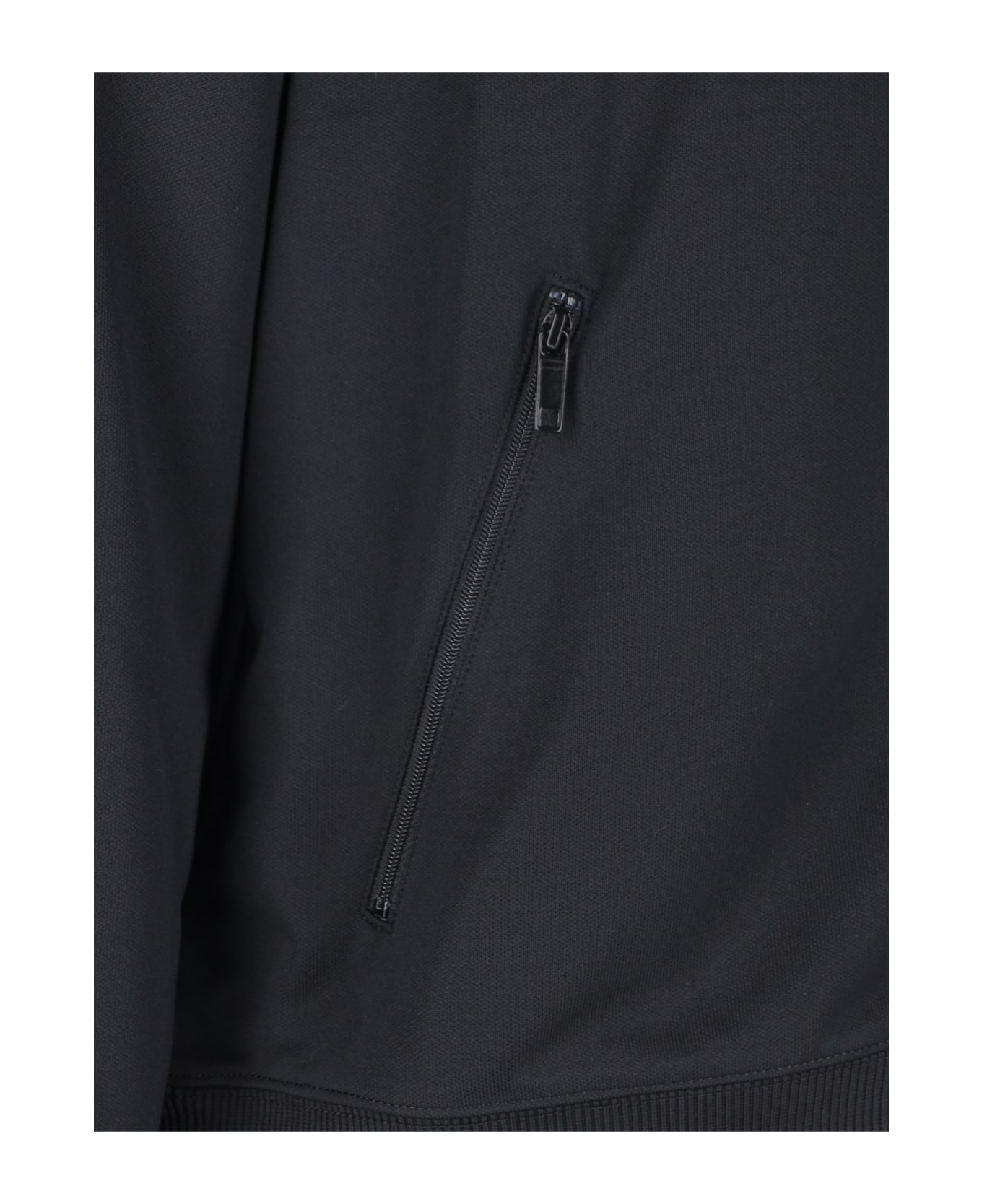 Courrèges Zip Sweatshirt - Black  