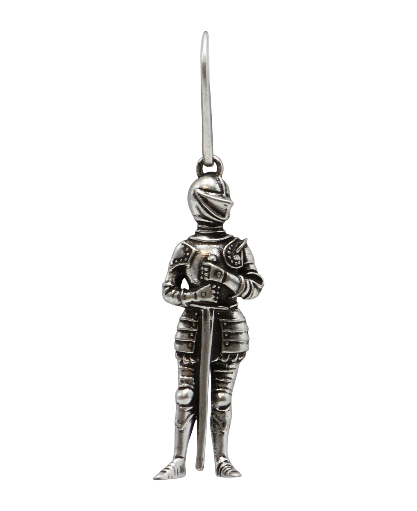 Celine Armor Silver Earring - silver
