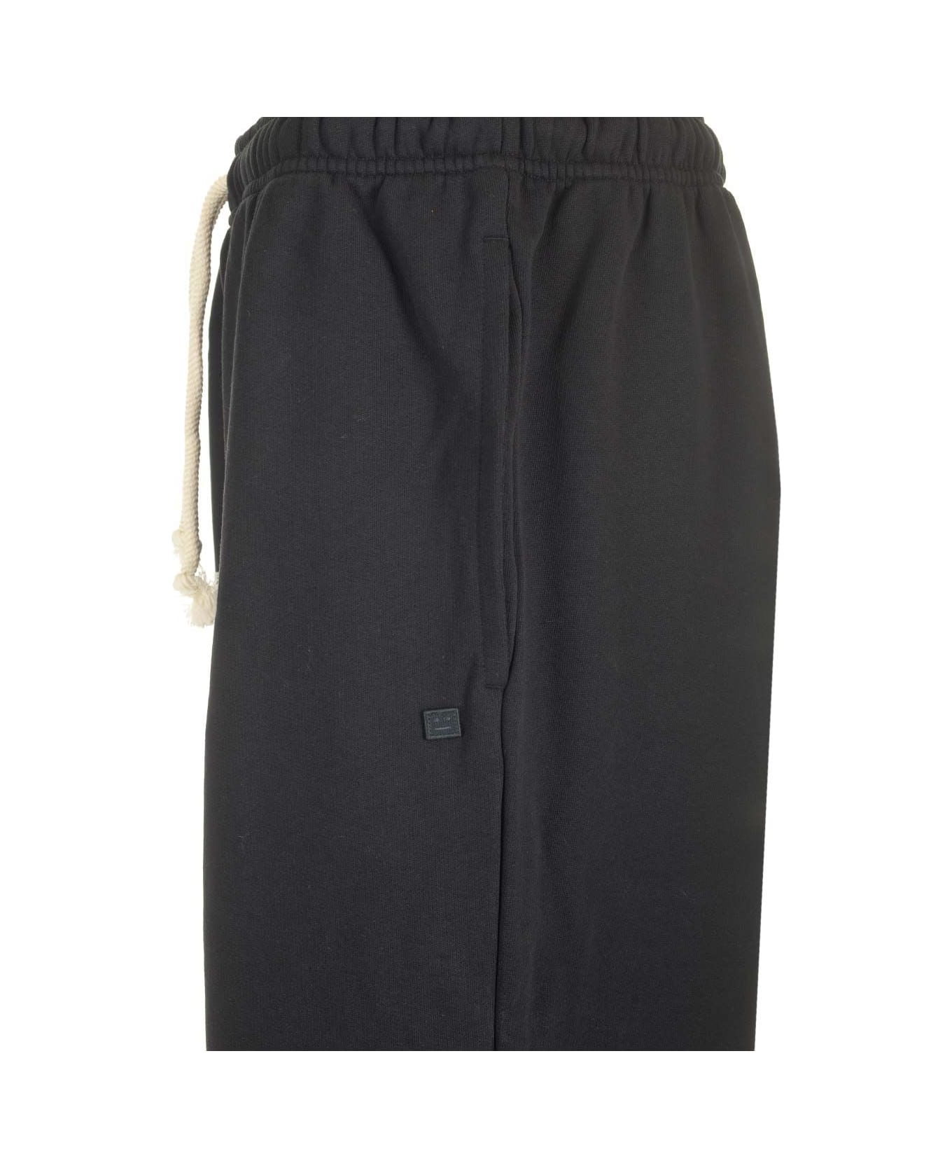 Acne Studios Black Face Swaet Pant - Black