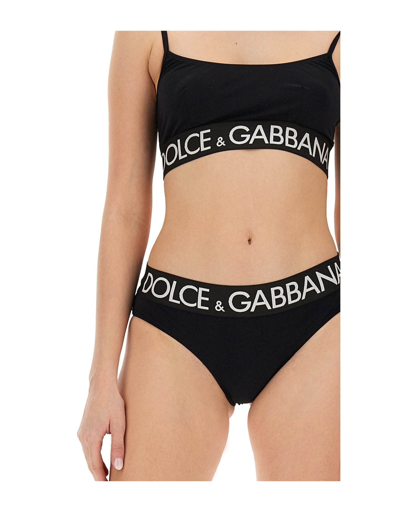 Dolce & Gabbana Two-piece Swimsuit - NERO