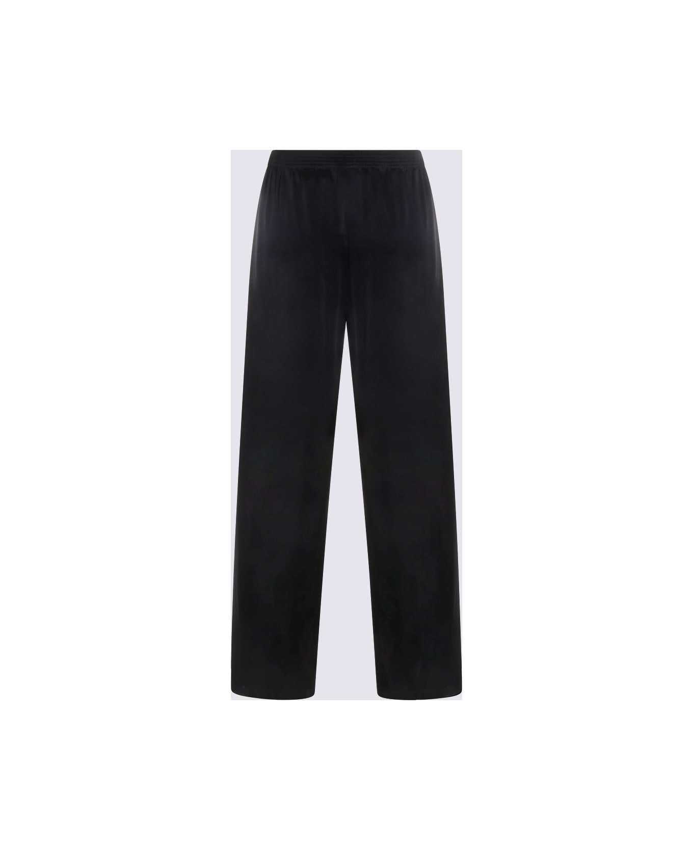 Fabiana Filippi Navy Viscose Pants - Blue