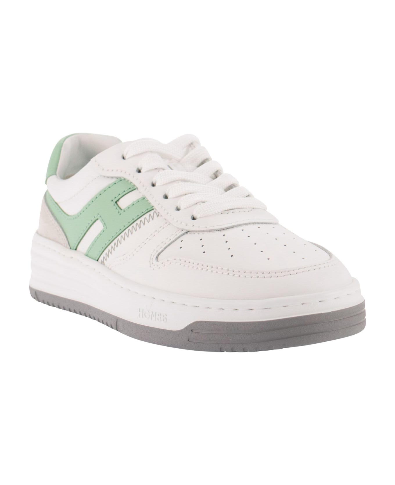 Hogan Sneakers H630 - White/green スニーカー