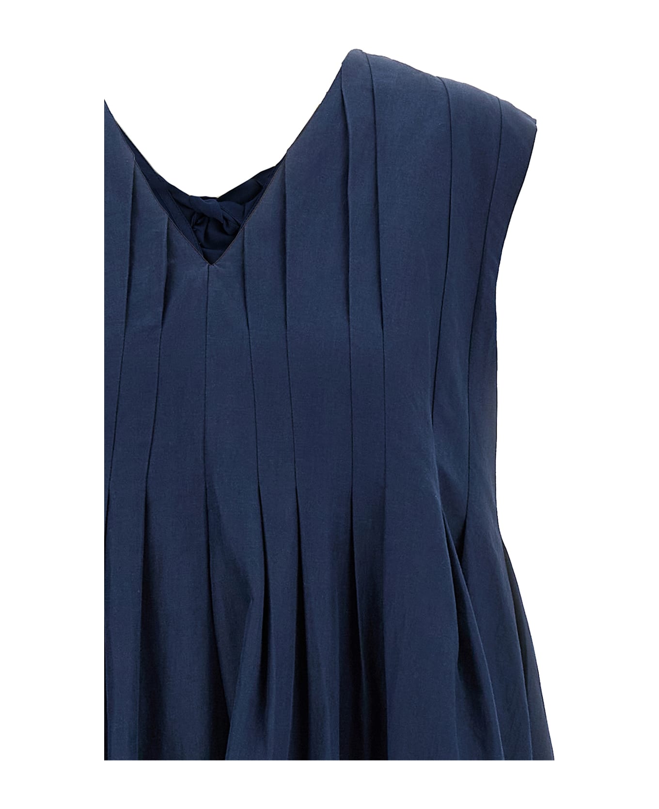 
S Max Mara 
piega
 Dress - Blue