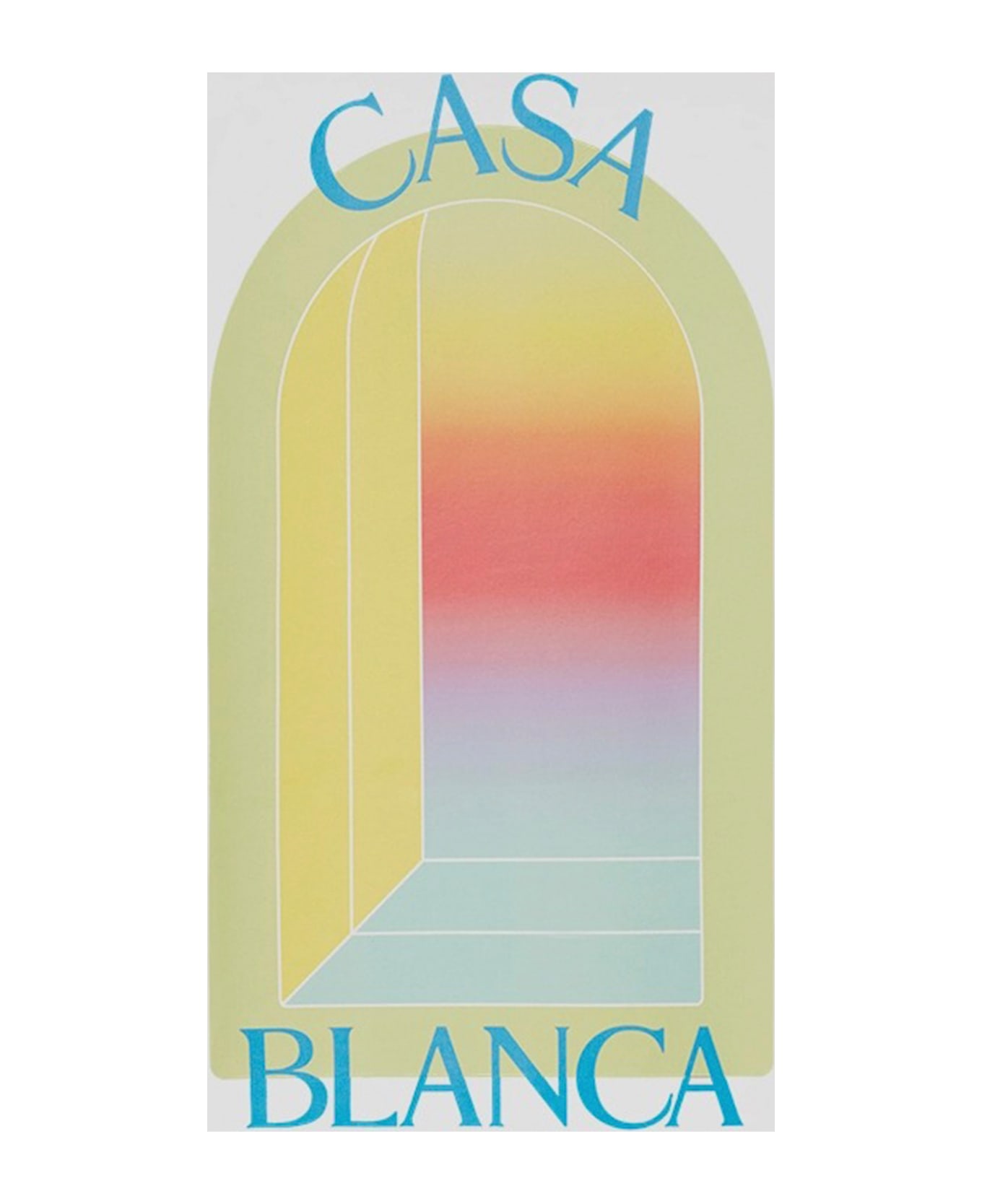 Casablanca Cotton T-shirt With Logo - White