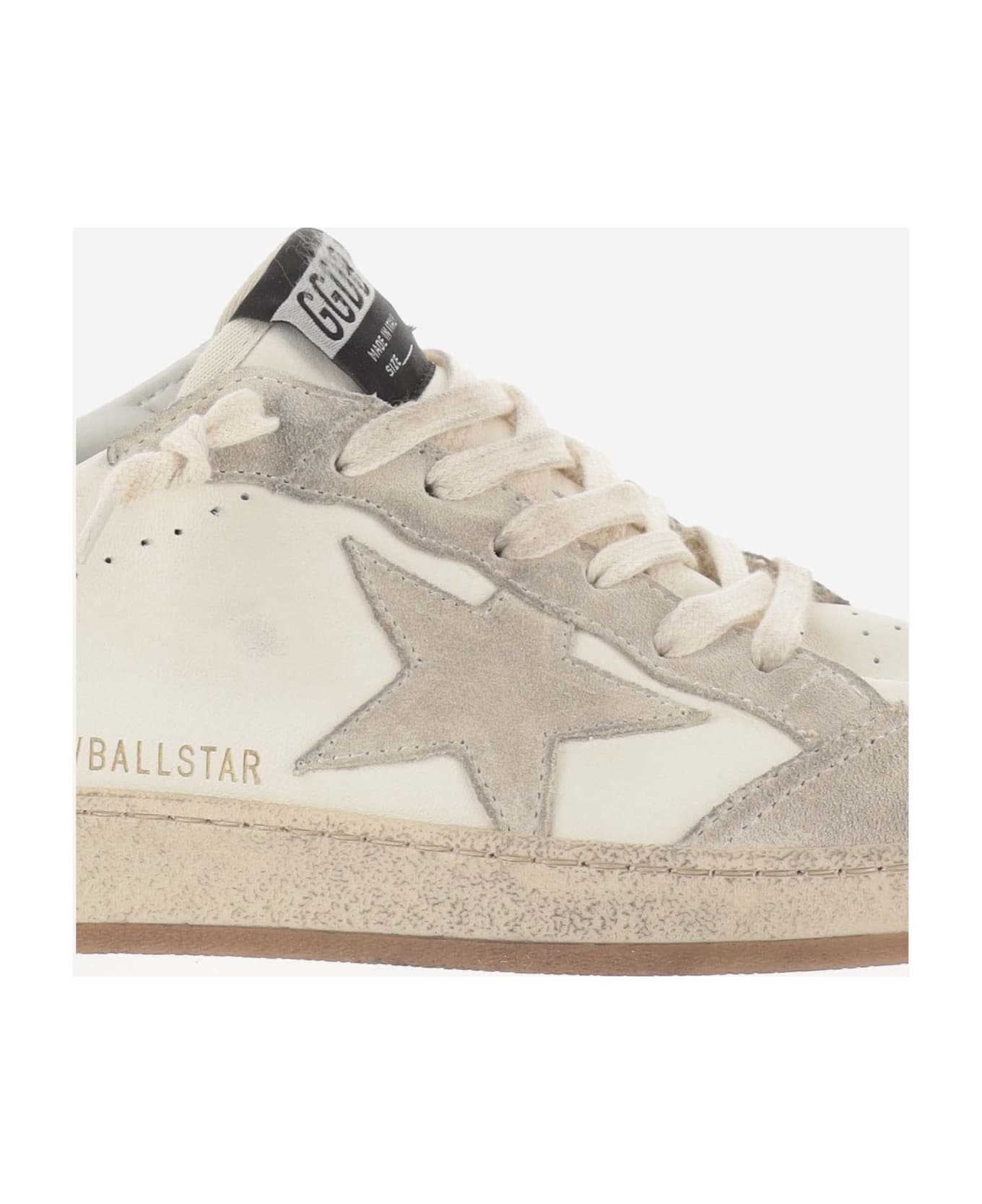 Golden Goose Ball Star Sneakers - White/seedpearl/silver スニーカー