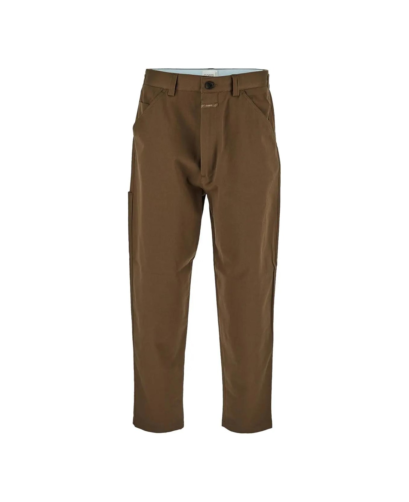 Closed Dover Tapered Trousers - Brown