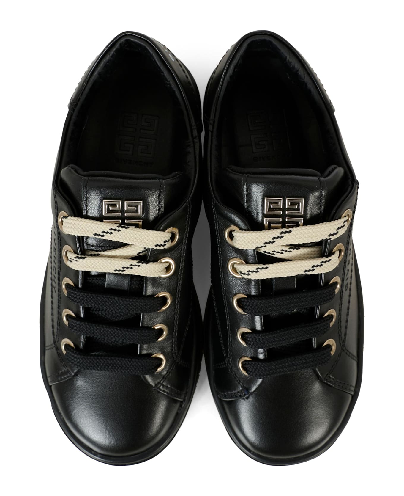 Givenchy Black Sneakers For Boy With Logo - Black