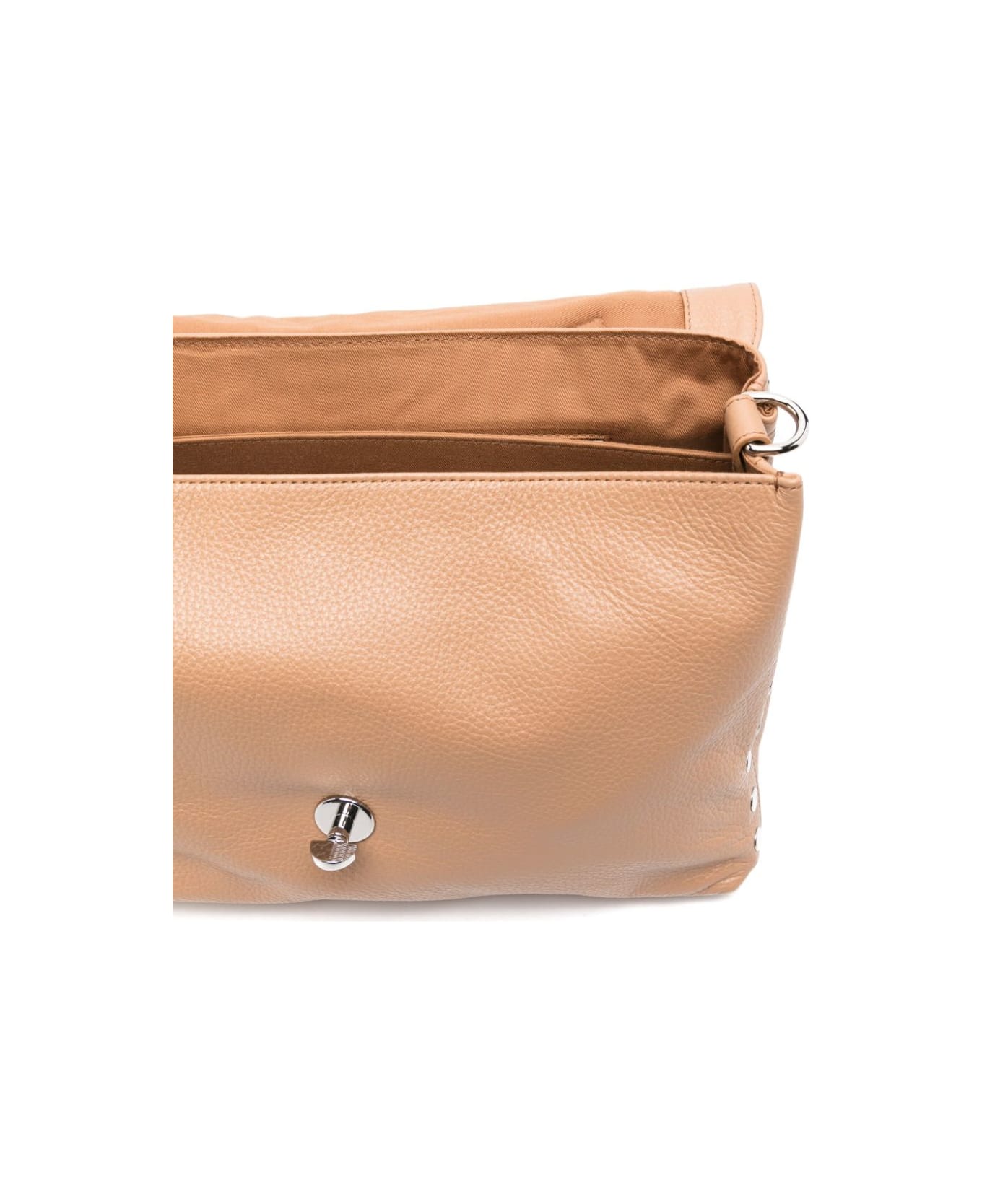 Zanellato Postina Daily Medium Leather Handbag - Marrone chiaro