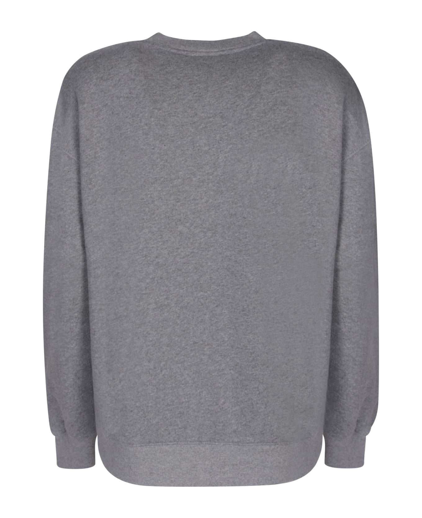 Maison Kitsuné Maison Kitsune' Tonal Fox Head Grey Sweatshirt - Grey